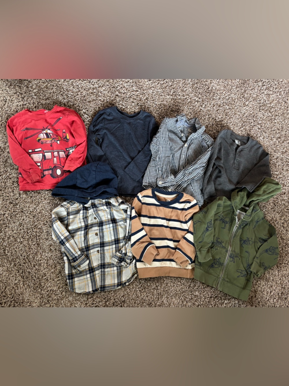 3t boys long sleeve shirts